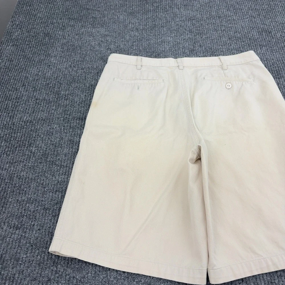 Vintage Bugle Boy Shorts Mens 36 Khaki Cotton Chino Casual 90s Retro